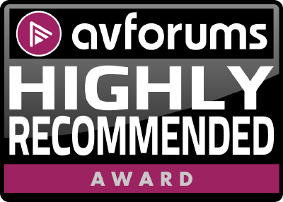 logo avforums award highly recommended
